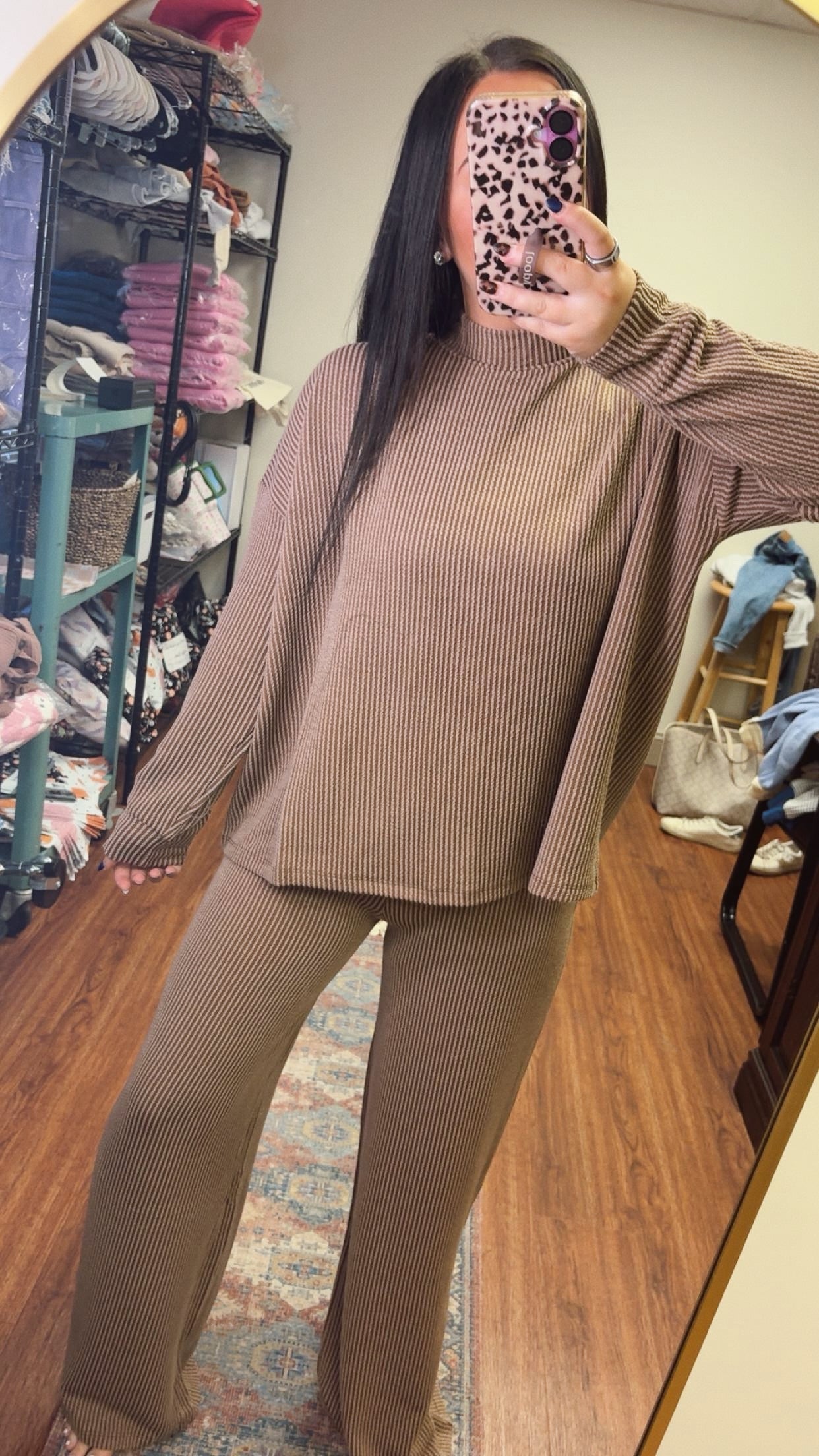Coffee Run Set- Brown