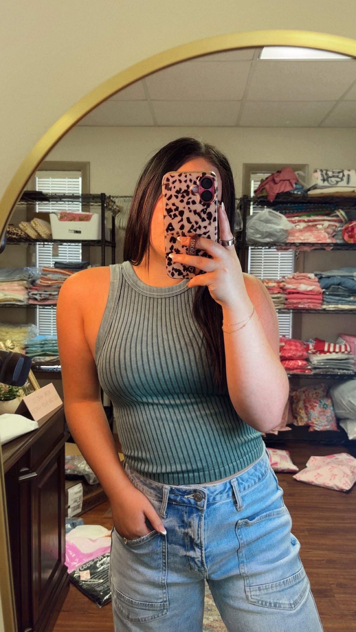 Elle Tank- Jade