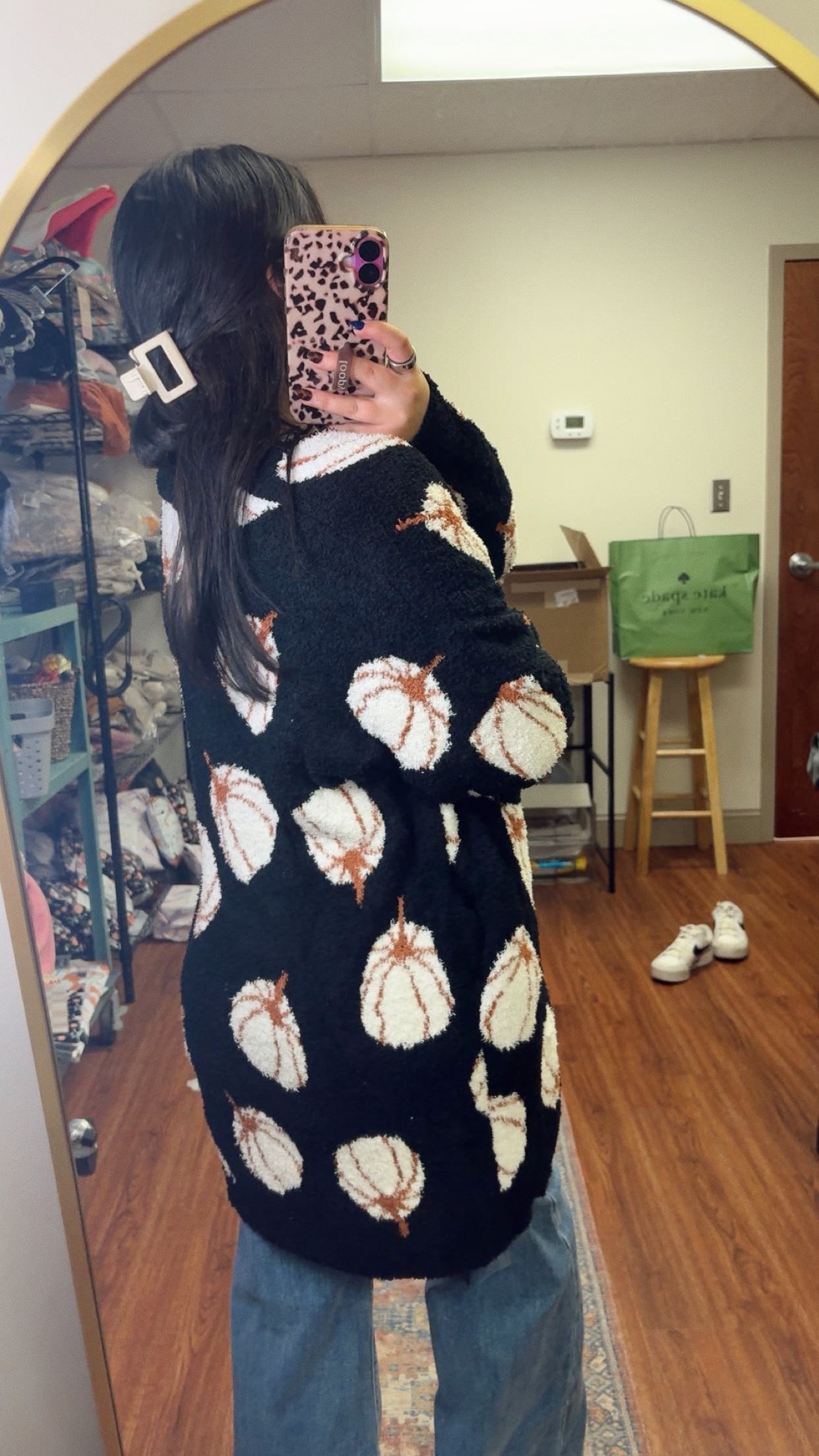 Cloud Cardigan- Pumpkins