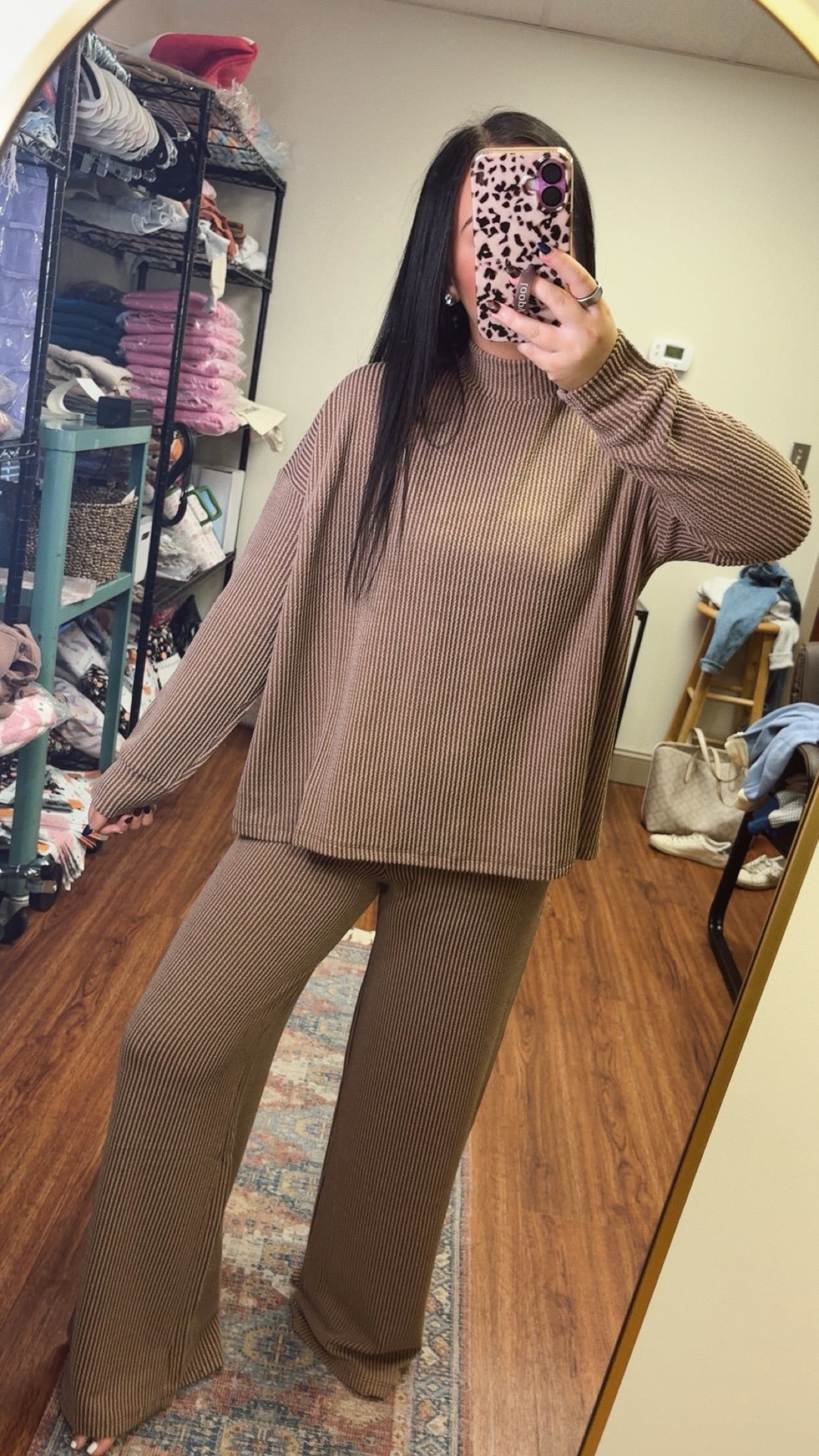 Coffee Run Set- Brown