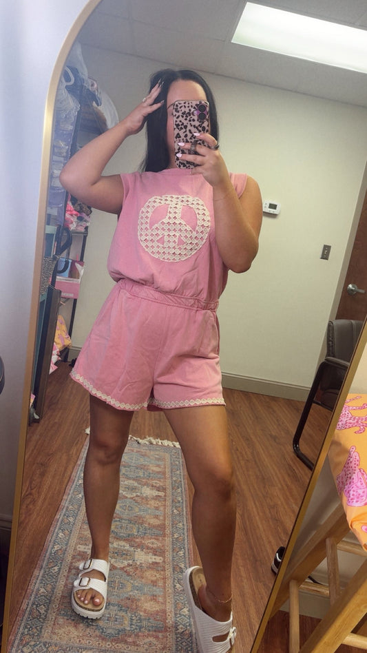 Peace And Love Romper