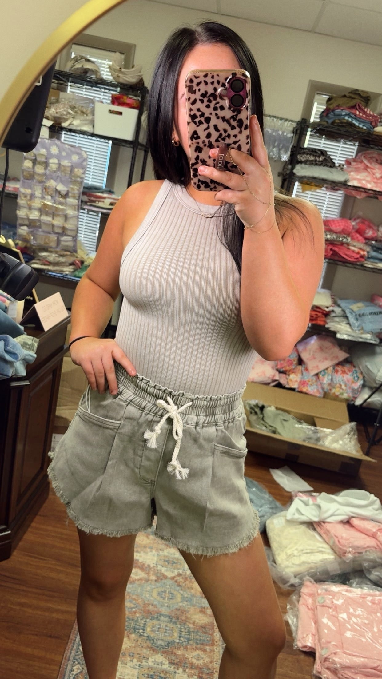 Onto Better Things Denim Shorts