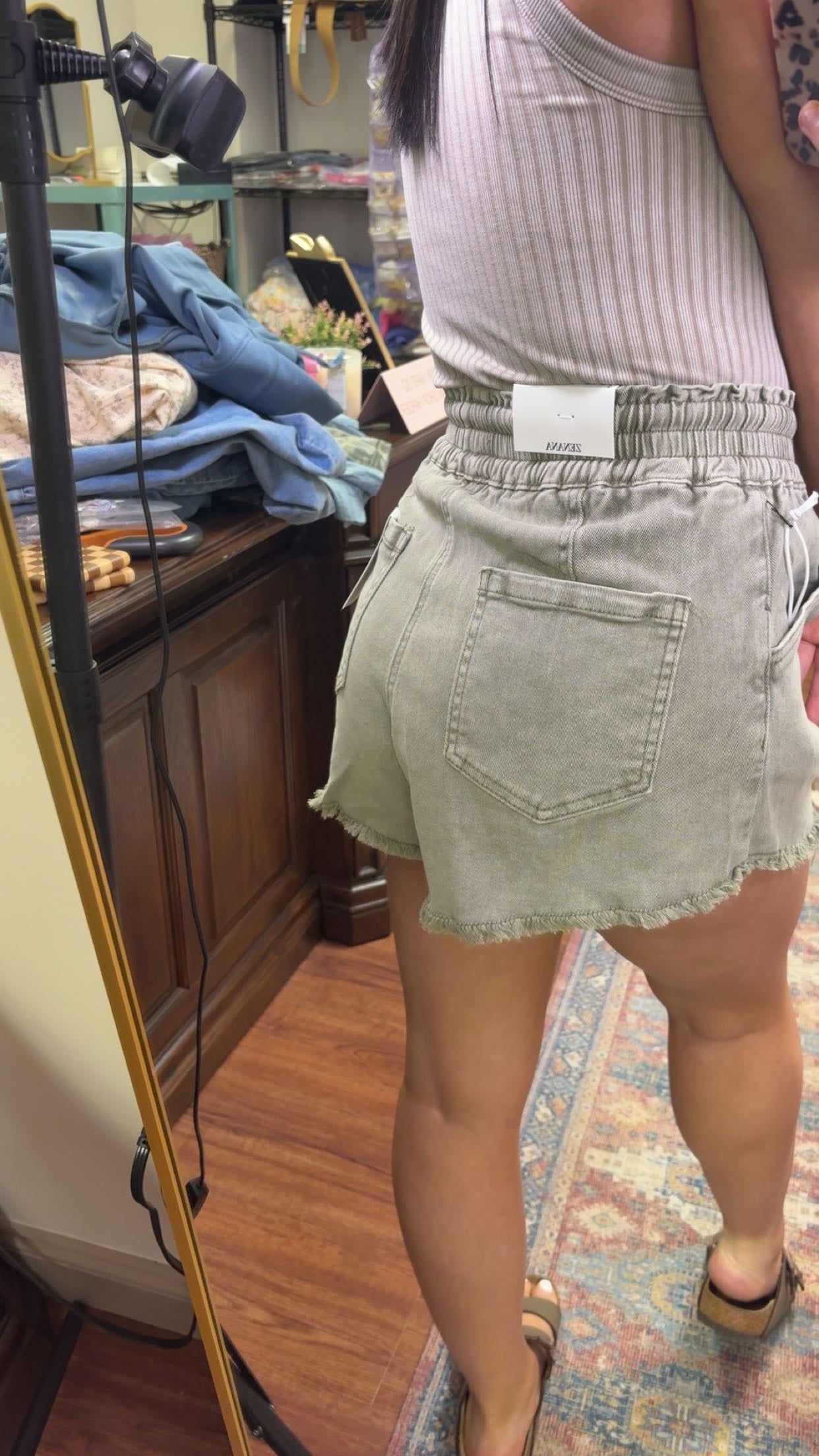 Onto Better Things Denim Shorts