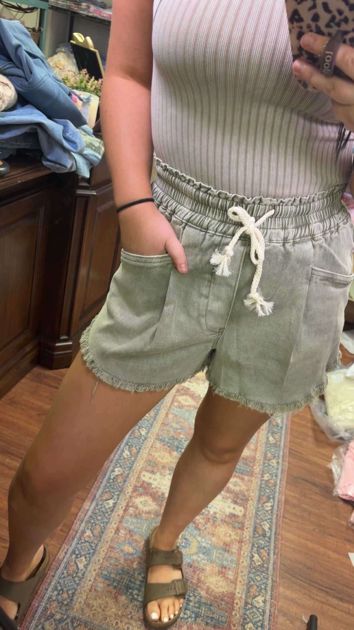 Onto Better Things Denim Shorts