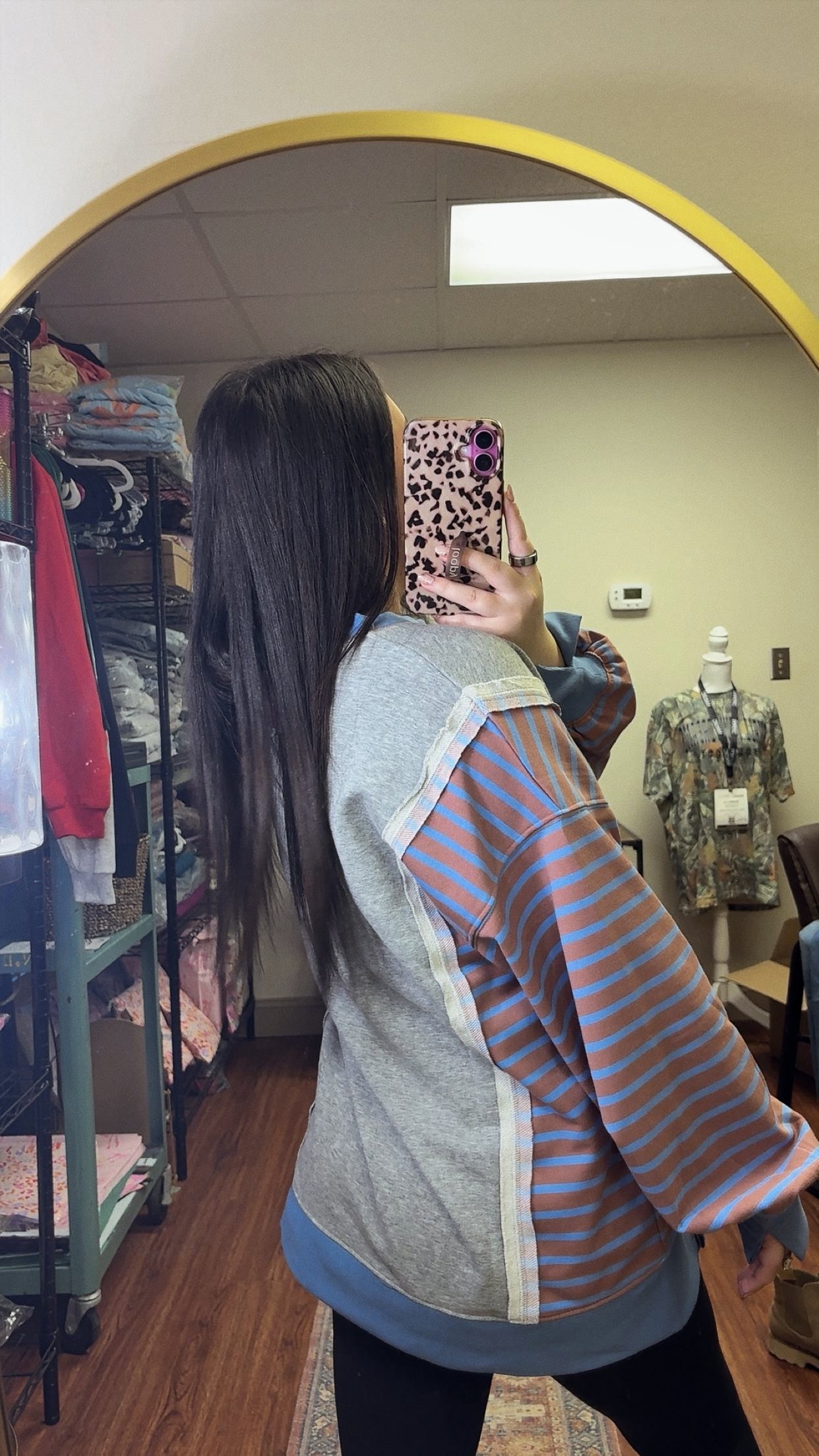 Spring Whisper Stripe Pullover