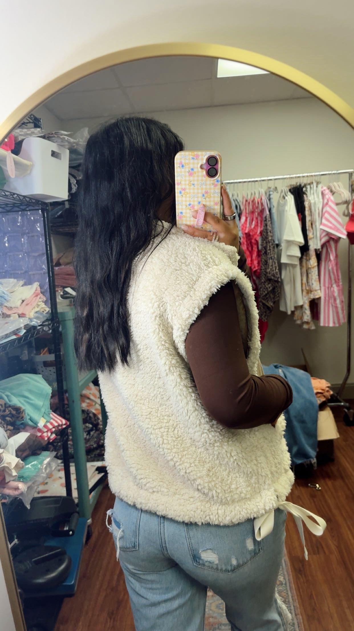 All Cozied Up Sherpa Vest