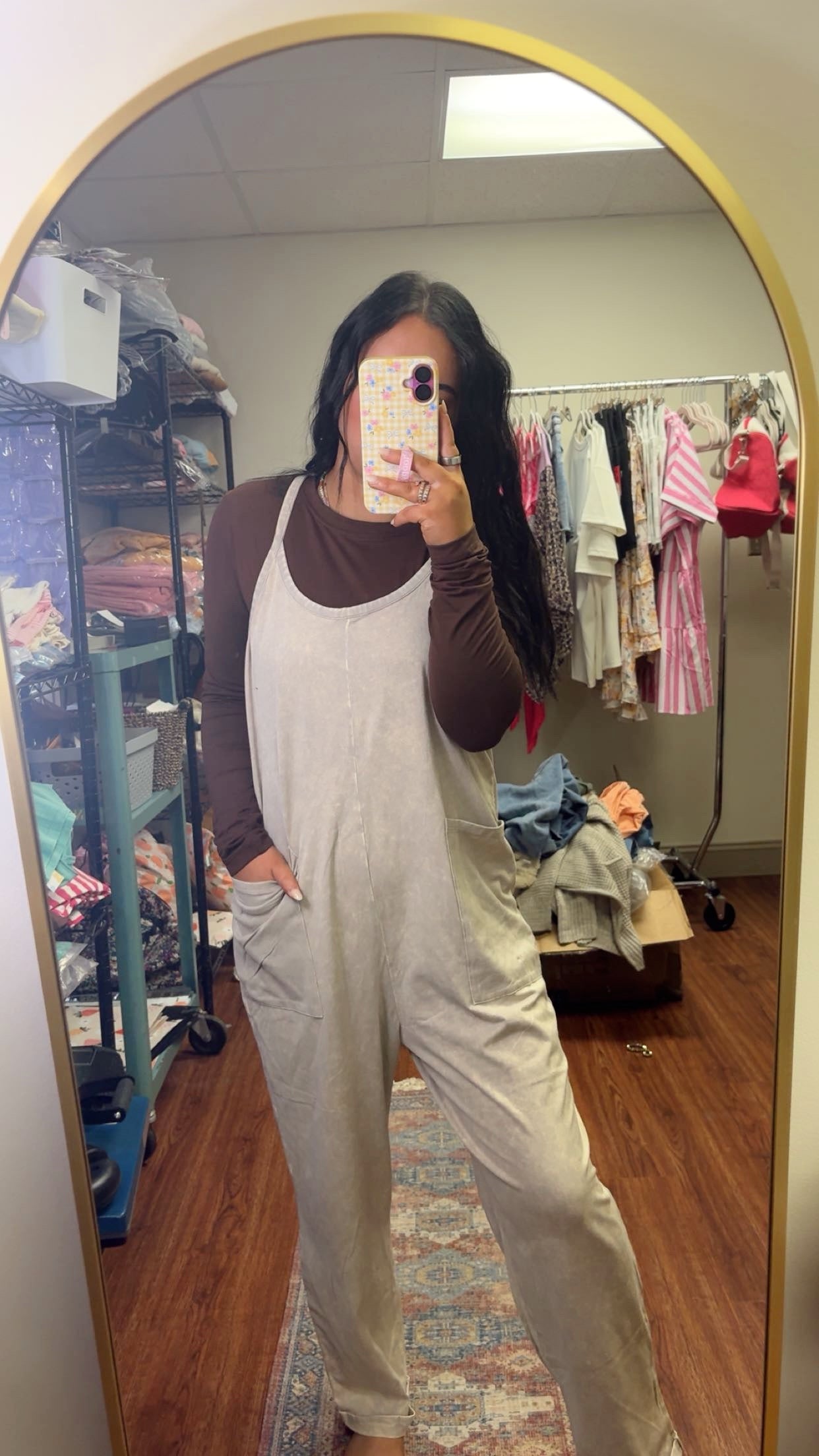 Everyday Jumpsuit- Ash Mocha