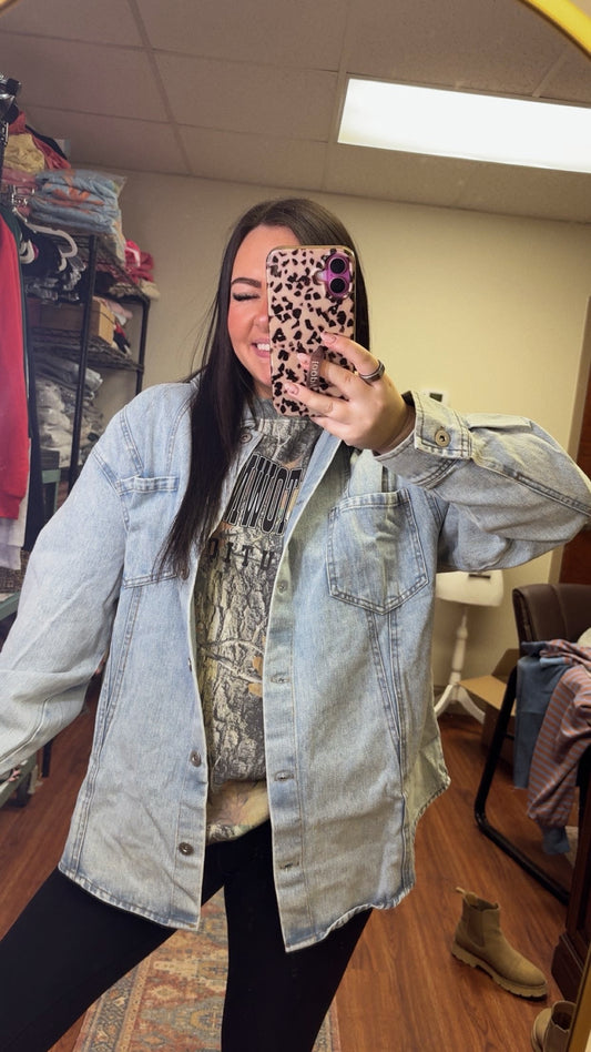 Vintage Charm Denim Jacket