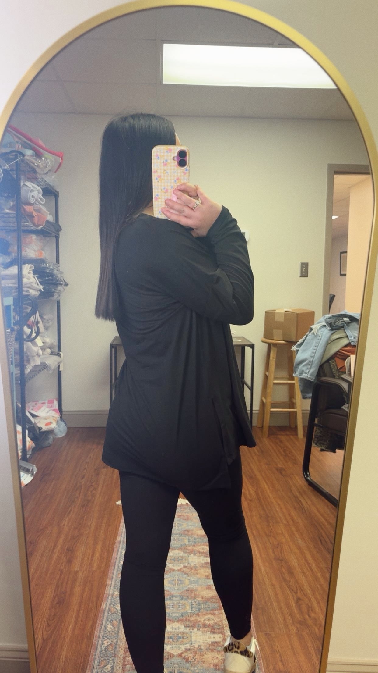 Timeless Long Sleeve Set- Black