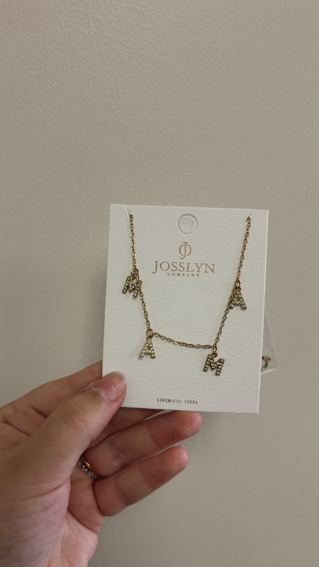 Mama Dangle Necklace