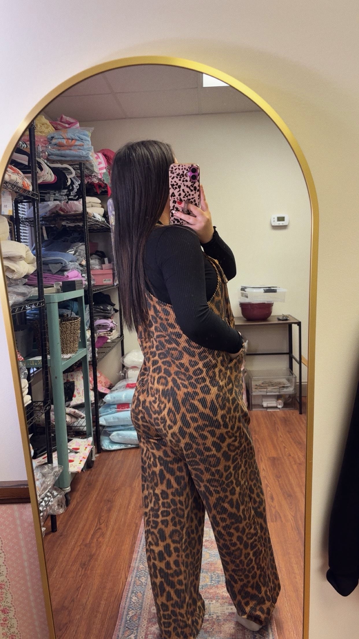 Stay Wild Leopard Overalls