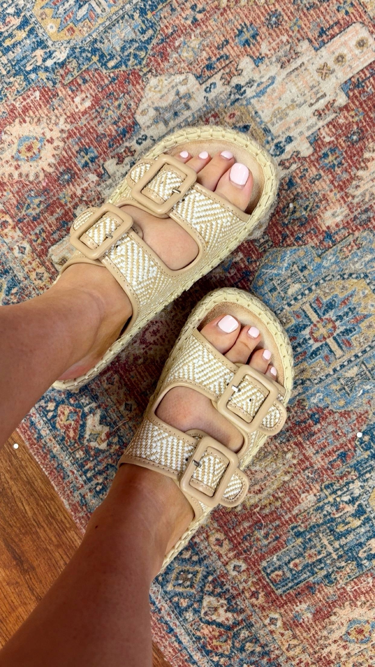 Beachy Nude Sandals