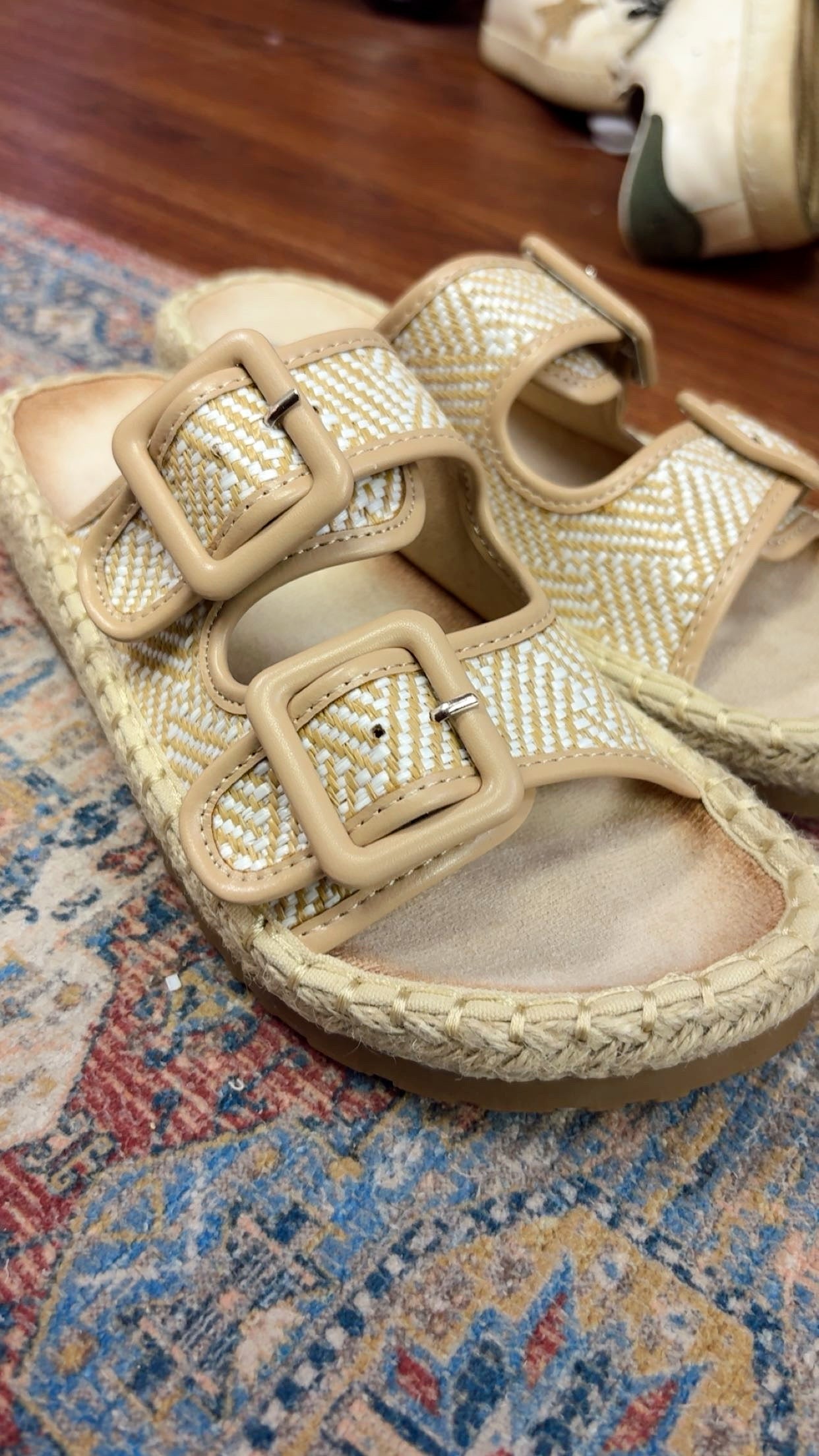 Beachy Nude Sandals
