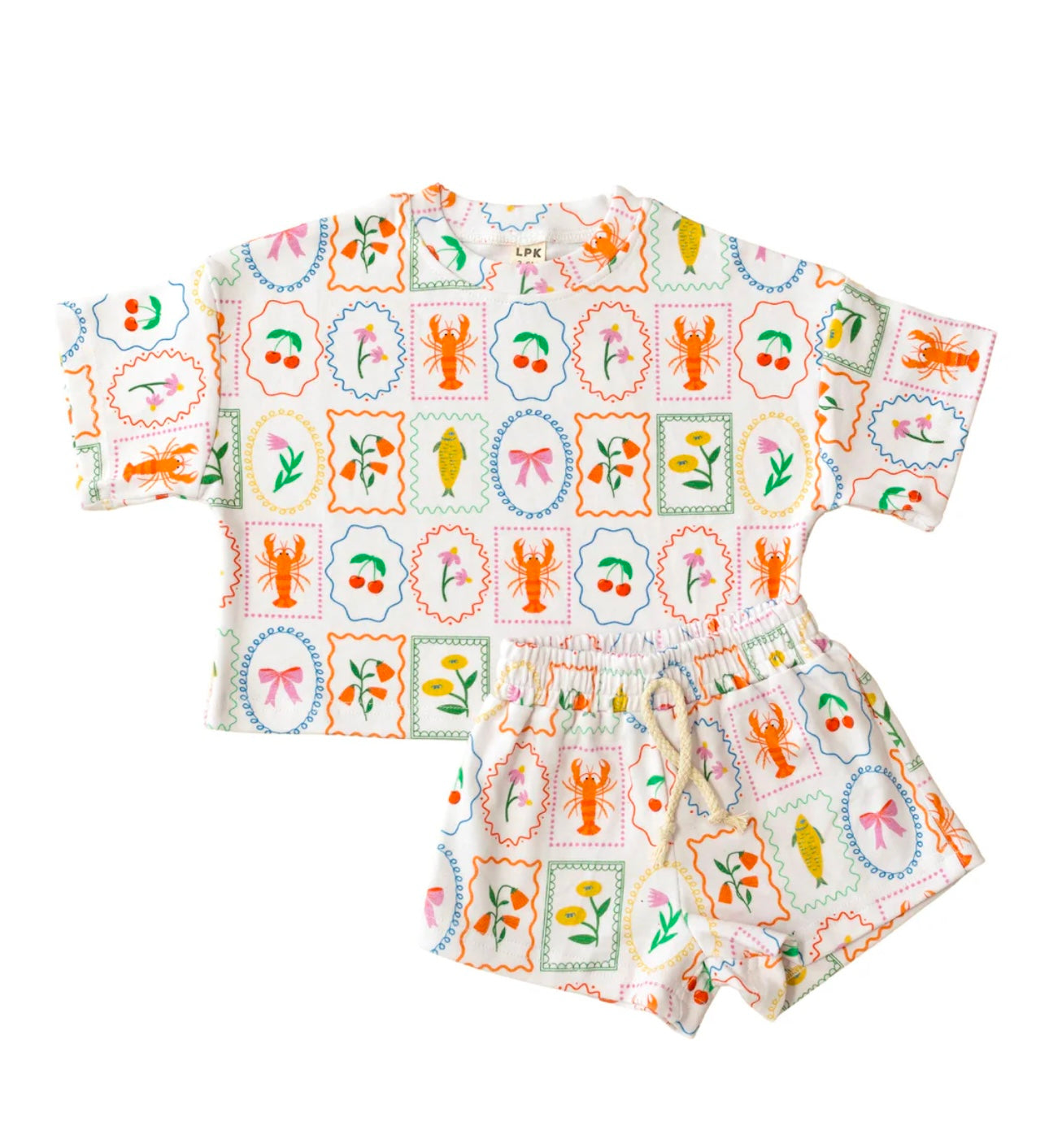 Kids Summer Short Set