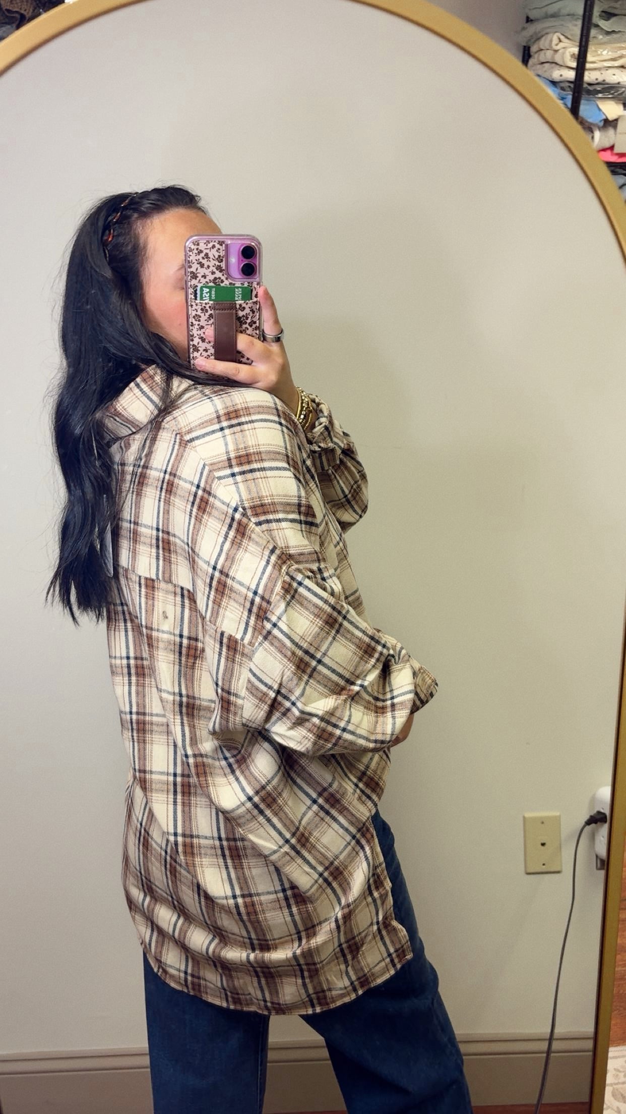 Meadows Flannel Top