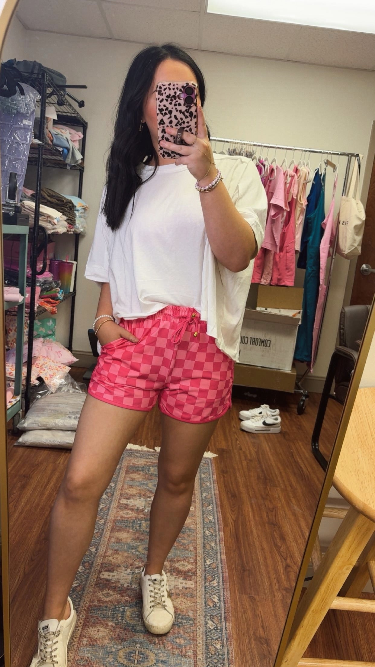 Checked Out Shorts