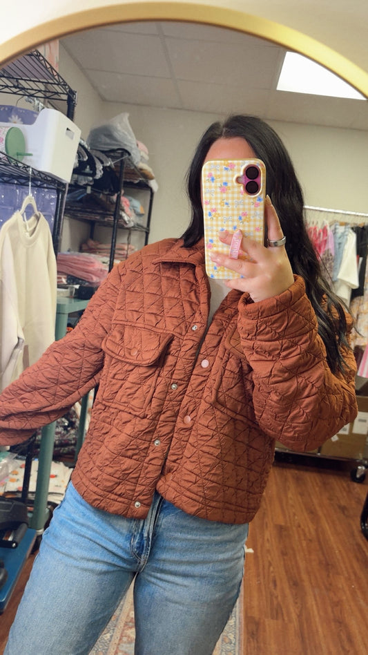 Bundle Up Quilted Jacket