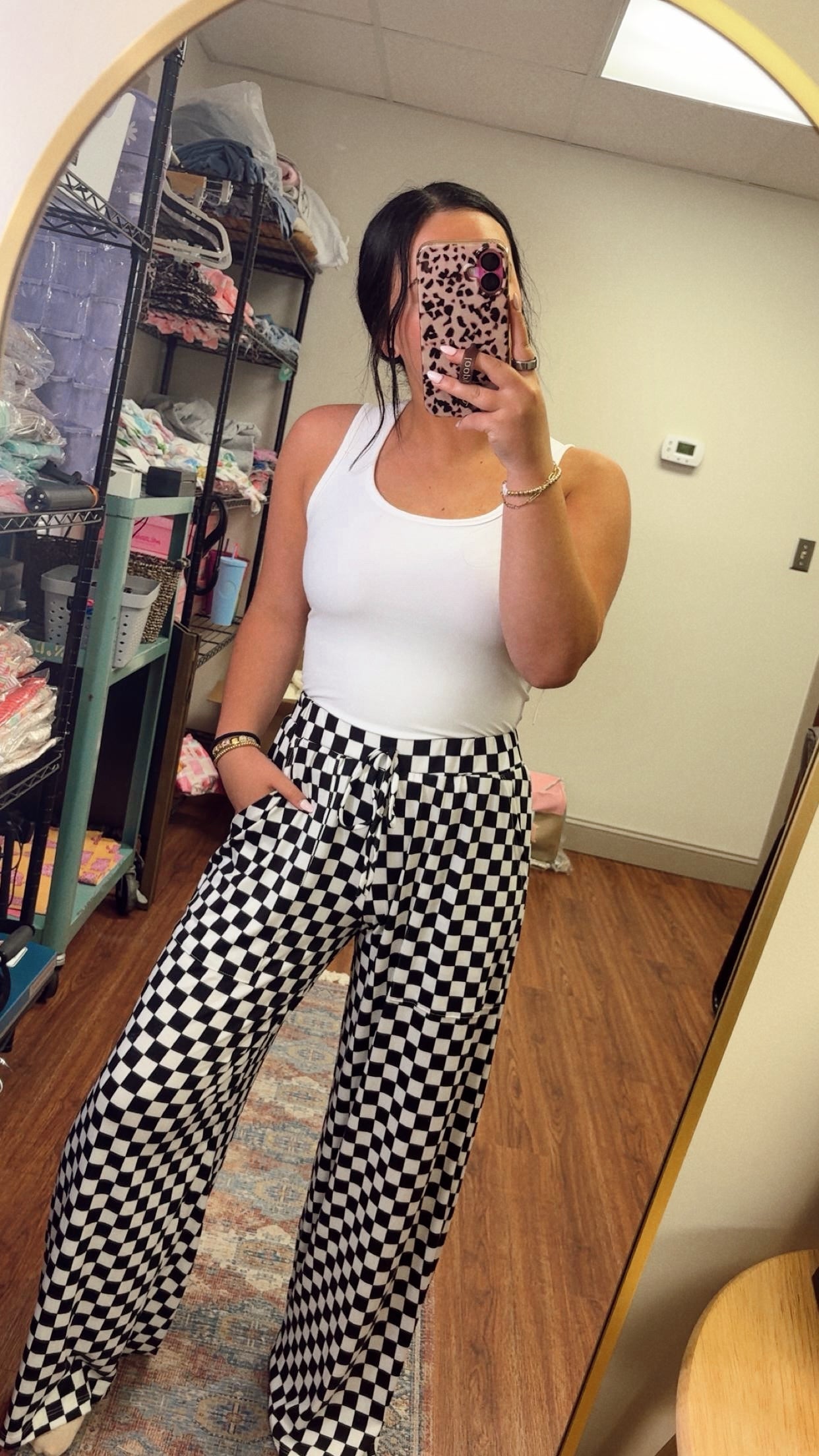 Checkmate Pants- Black