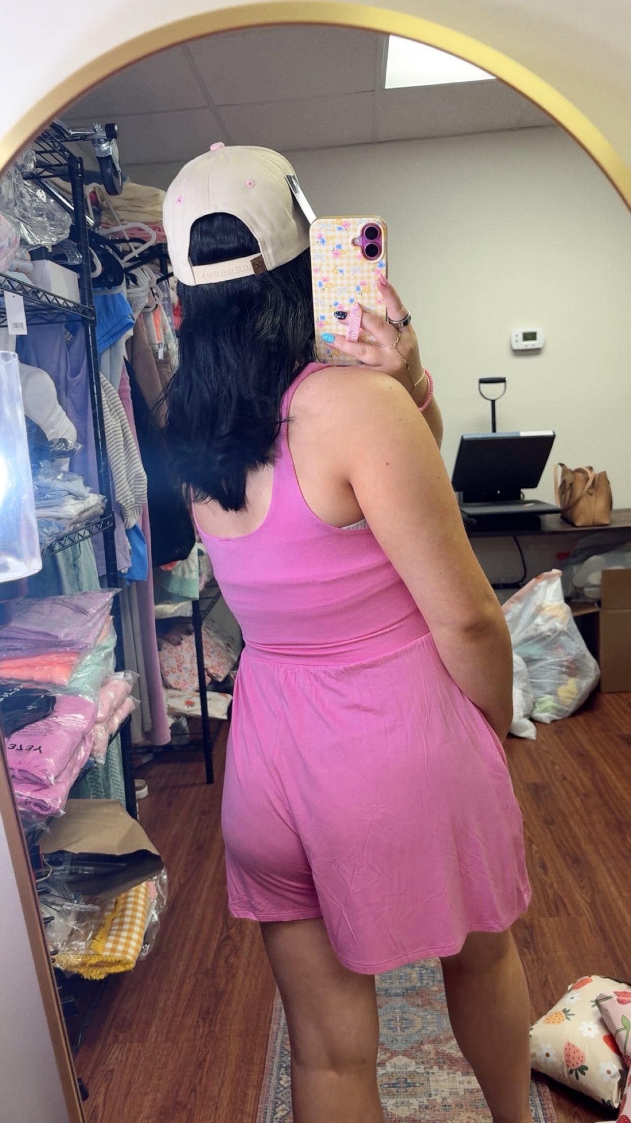 Warming Up Soft Romper - Pink