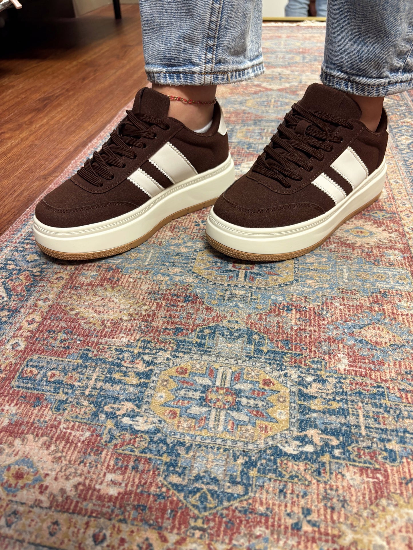 Chocolate Brown Sneakers