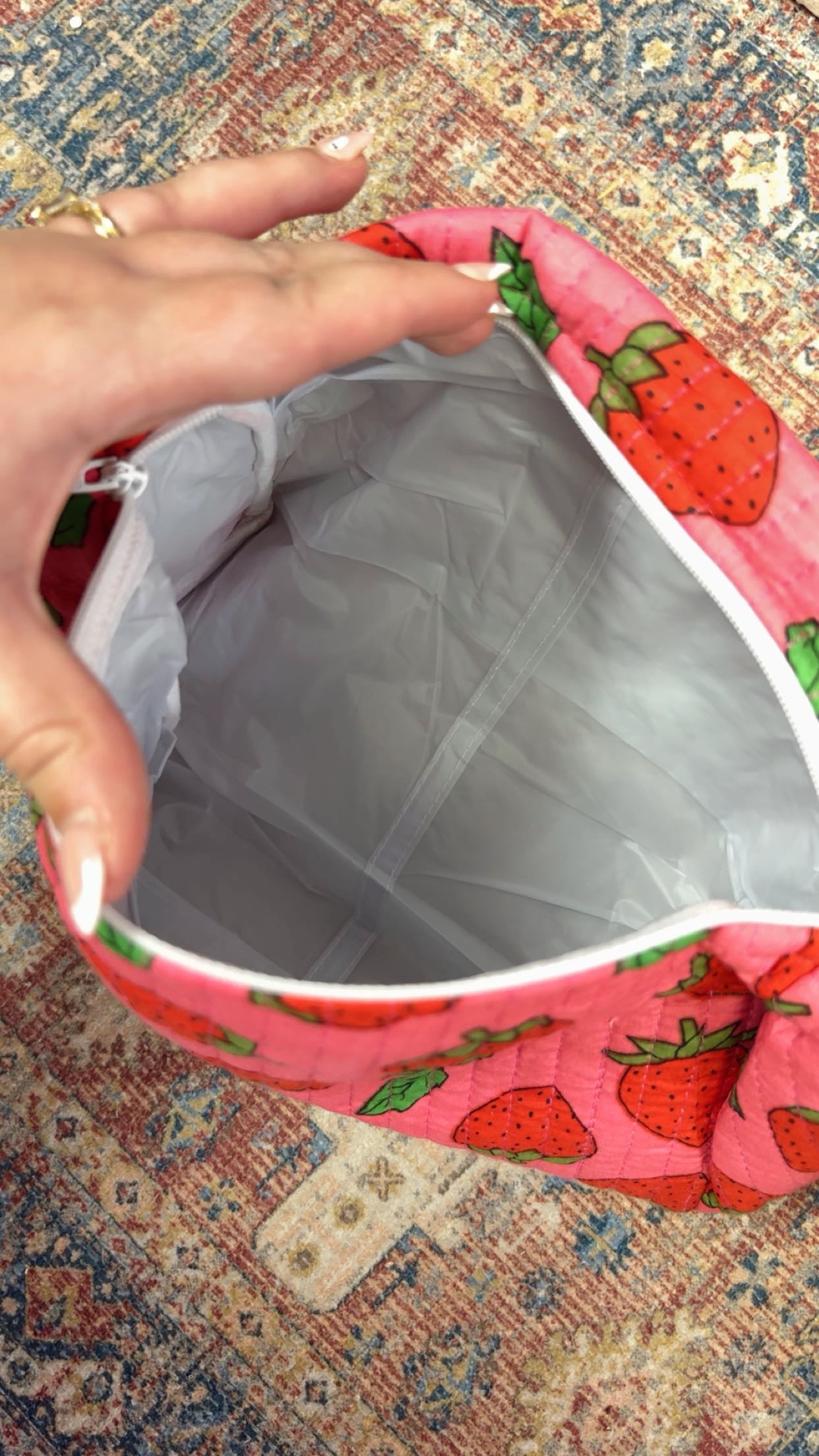 Hand Quilted Makeup Bags