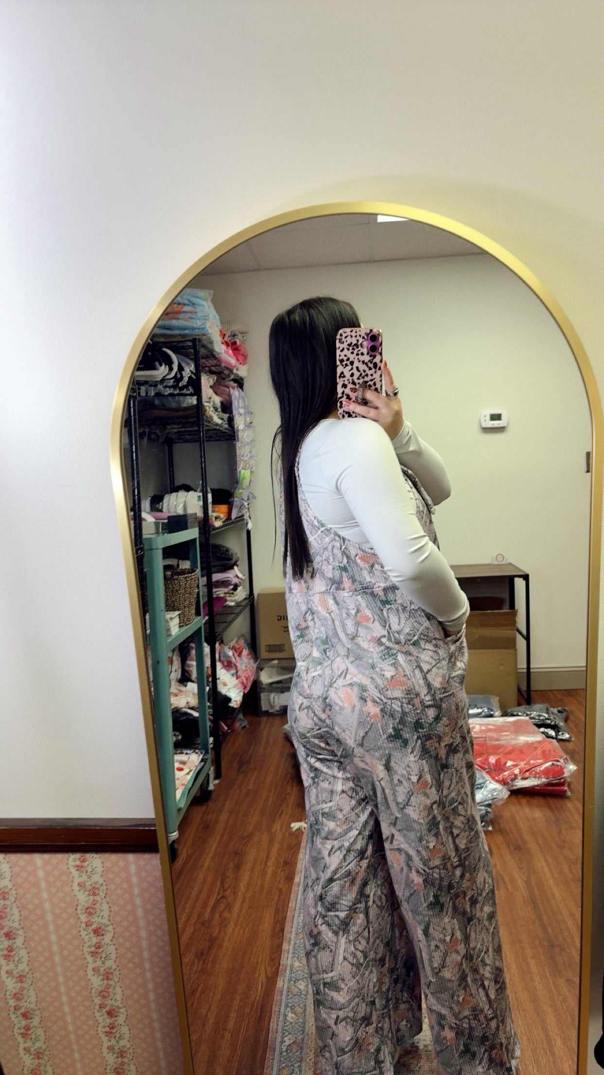 Camo Ribbed Jumpsuit