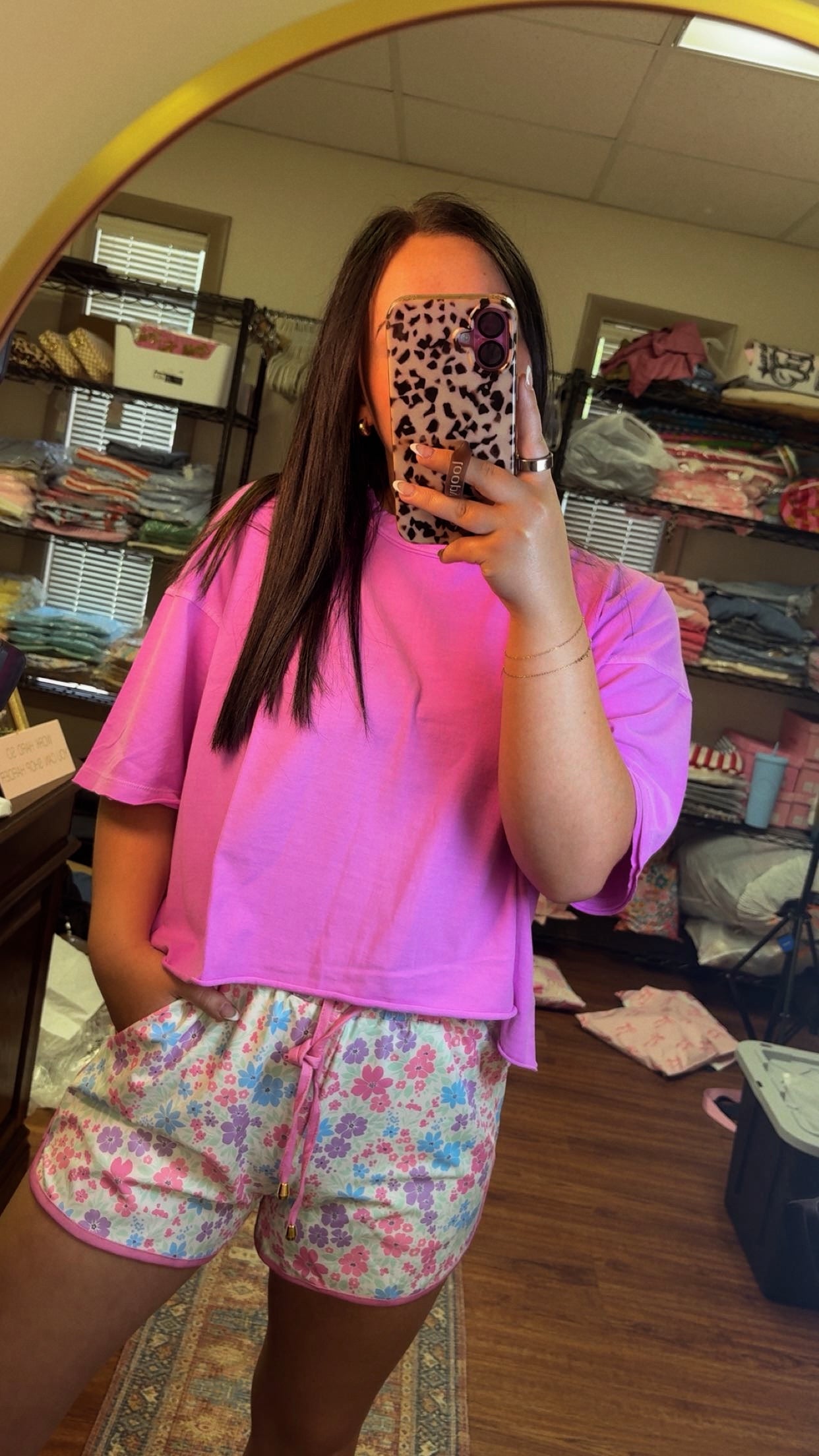 Lots Of Love Cropped Tee