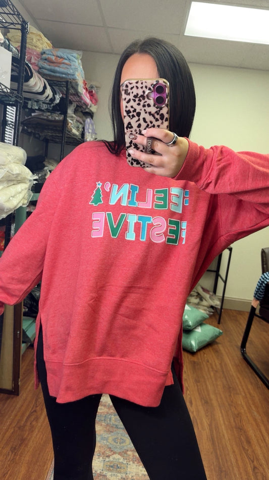 Feelin Festive Crewneck