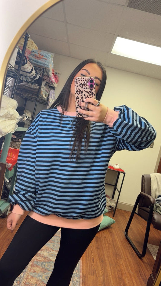 Living In Stripes Sweatshirt