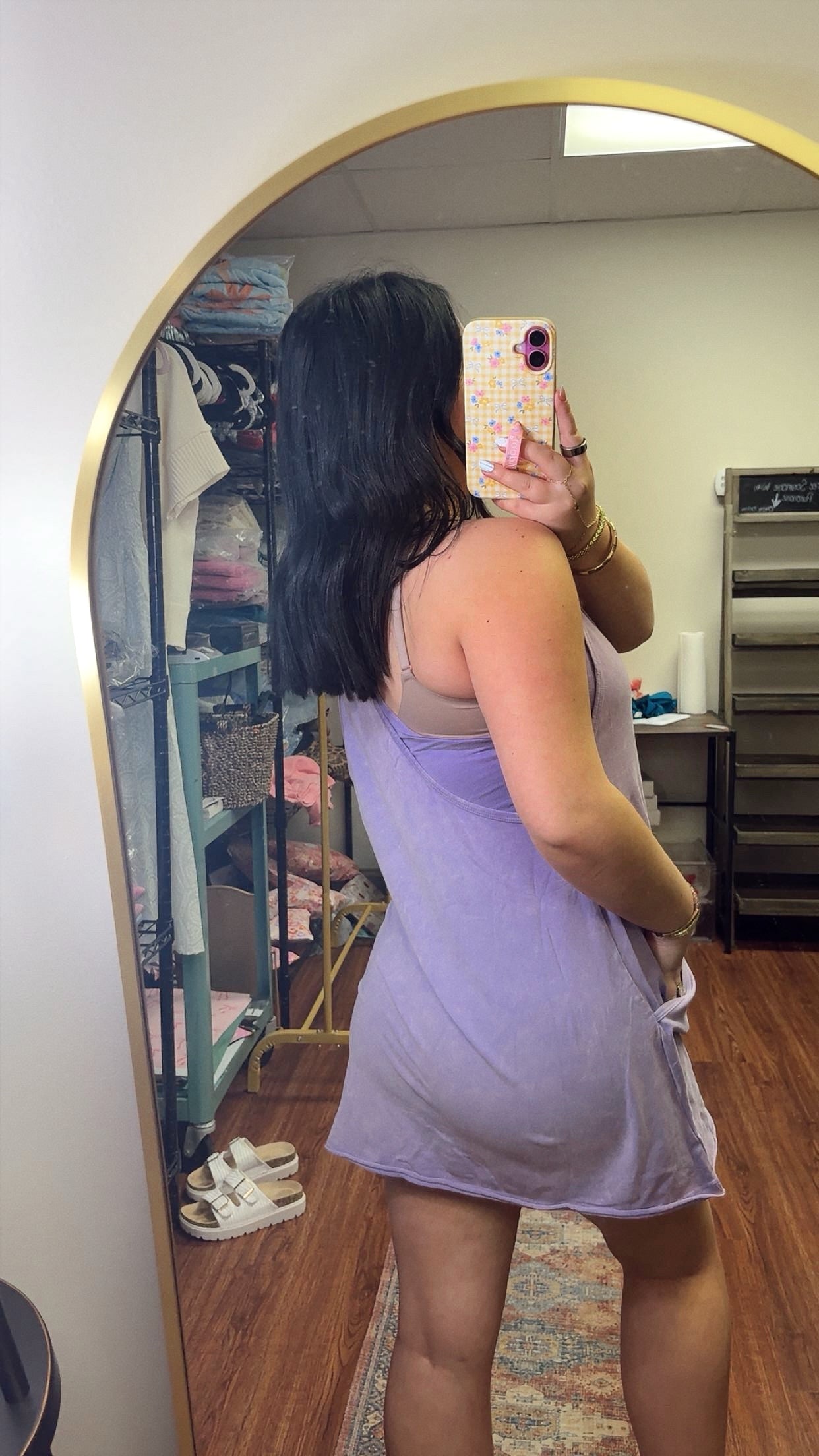 Hot Girl Walk Dress- Lavender