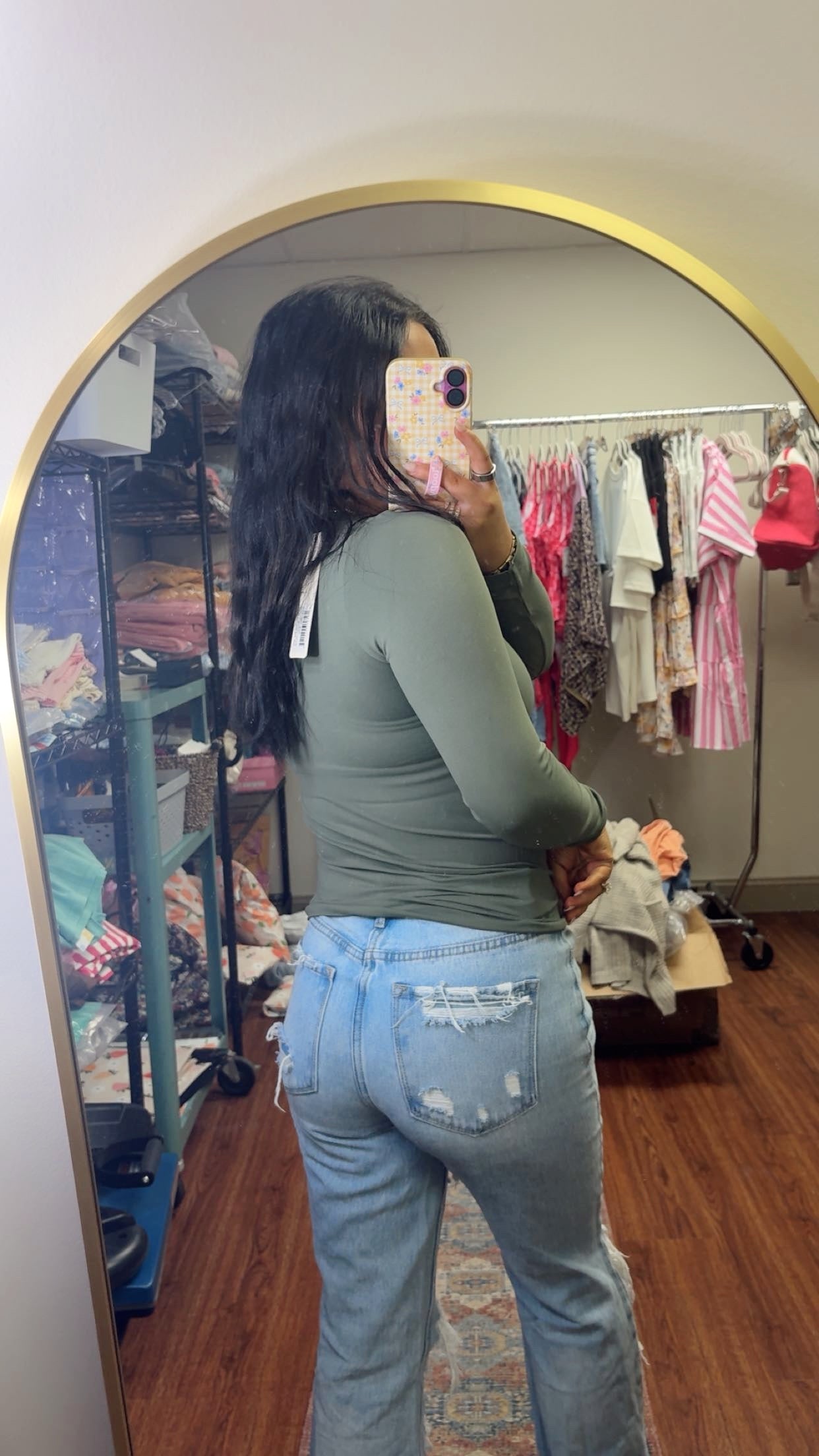 Slim & Shape Long Sleeve- Olive