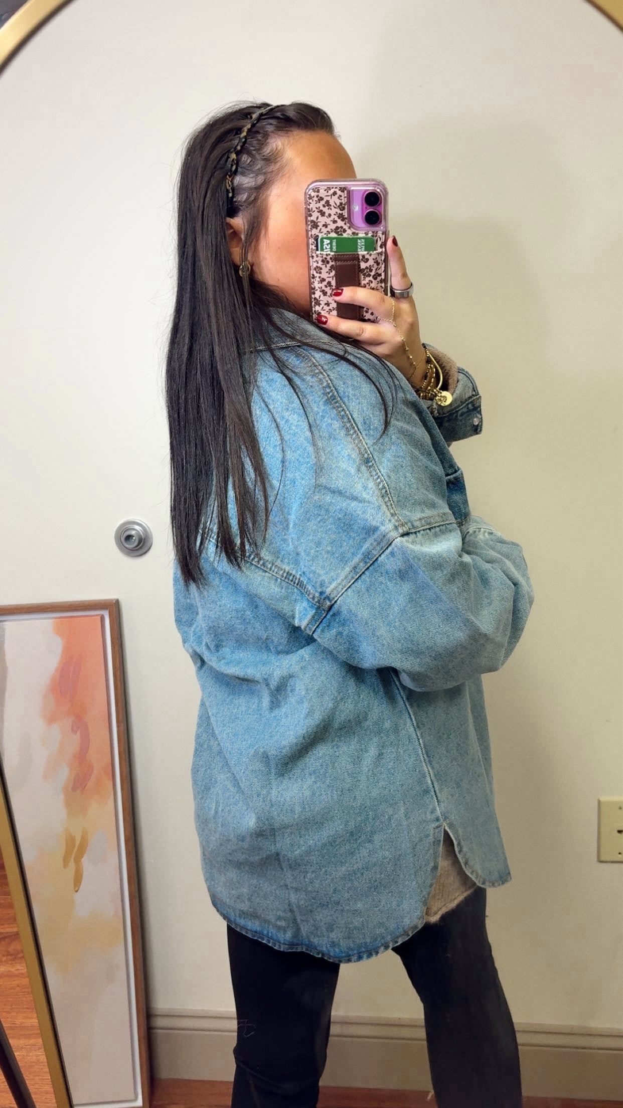 Mountain Morning Denim Shacket