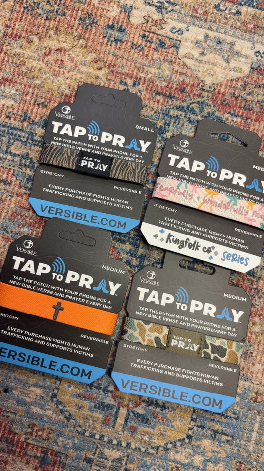Tap To Pray Bracelets