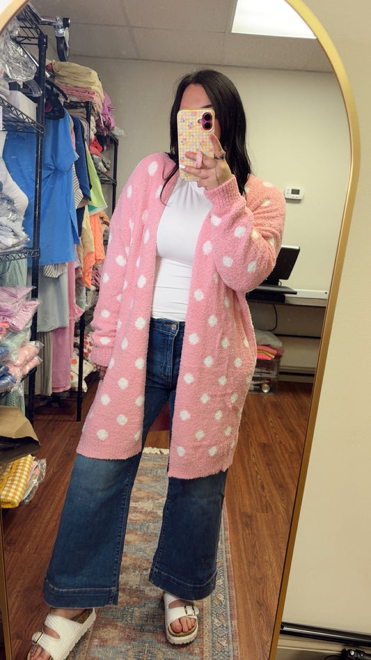 Cloud Cardigan - Polka Dot