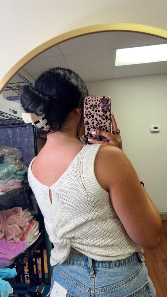 Hamptons Twist Back Tank