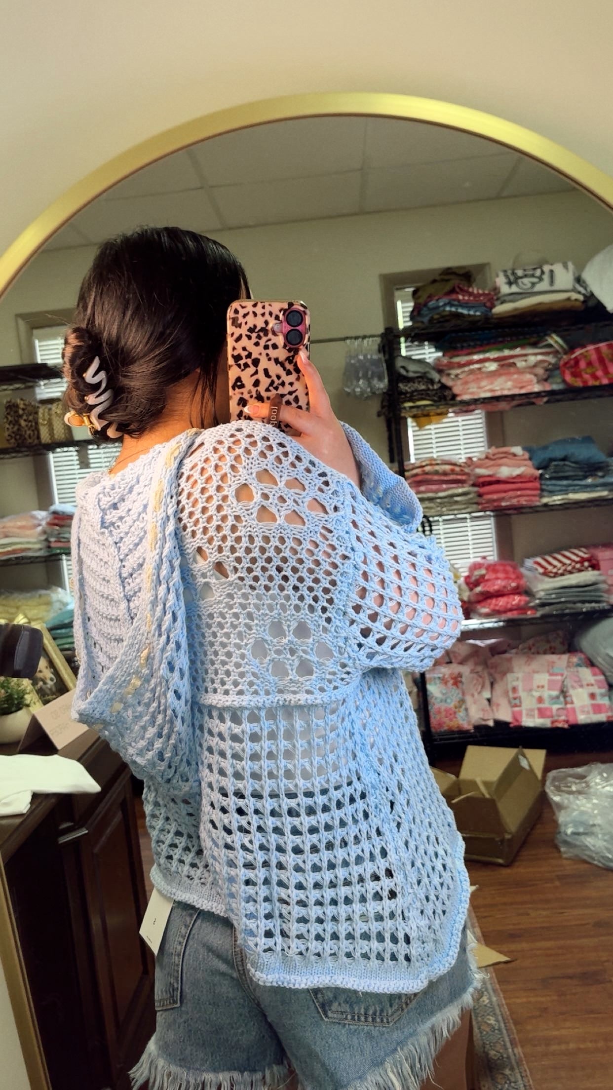 Land Of The Free Crochet POL Top