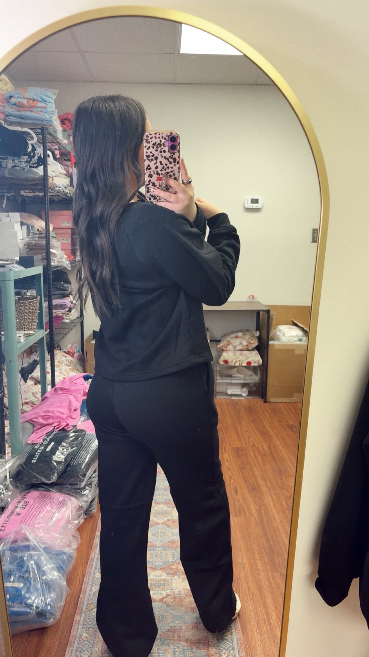 Snowy Day Set- Black