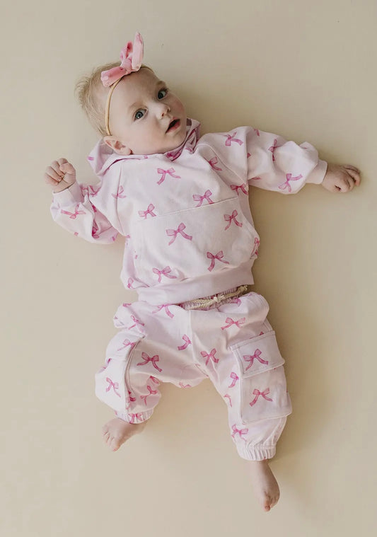Kiddos Jogger Set- Bows