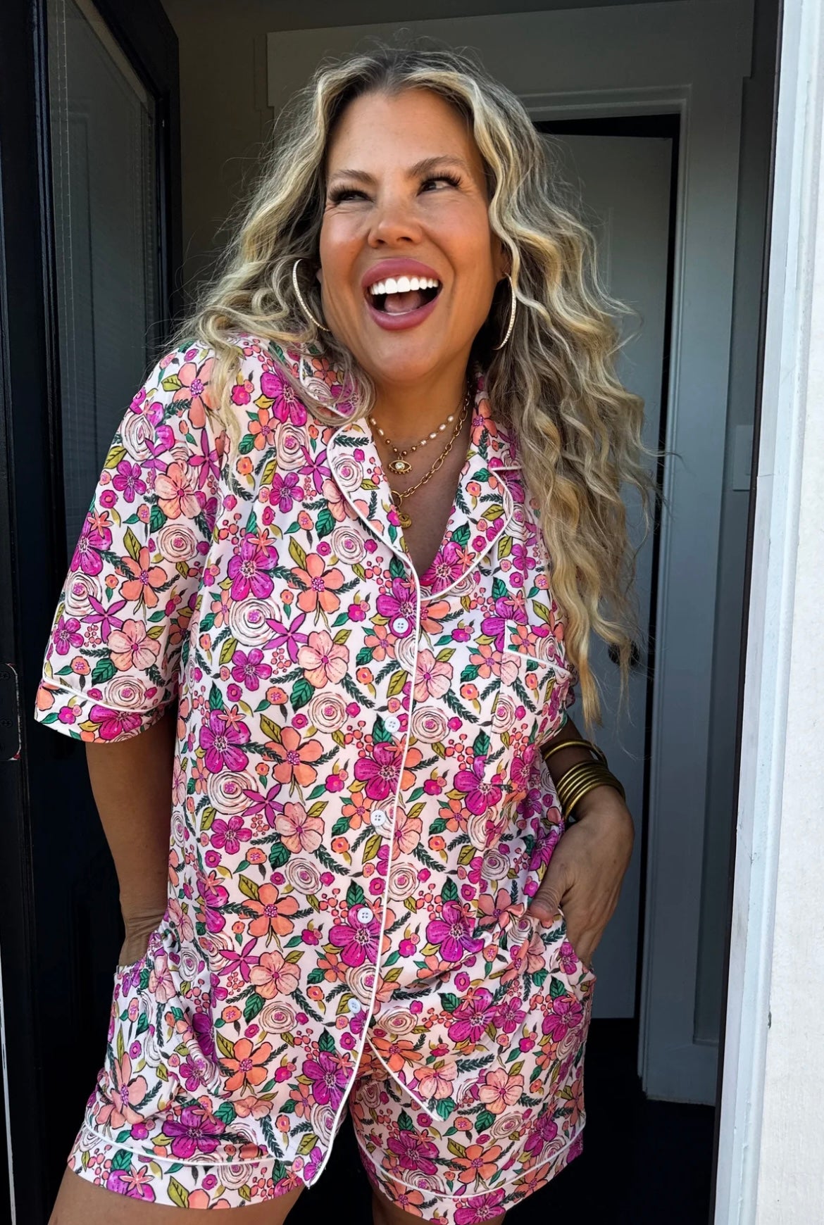 Floral Dreams Pajama Set