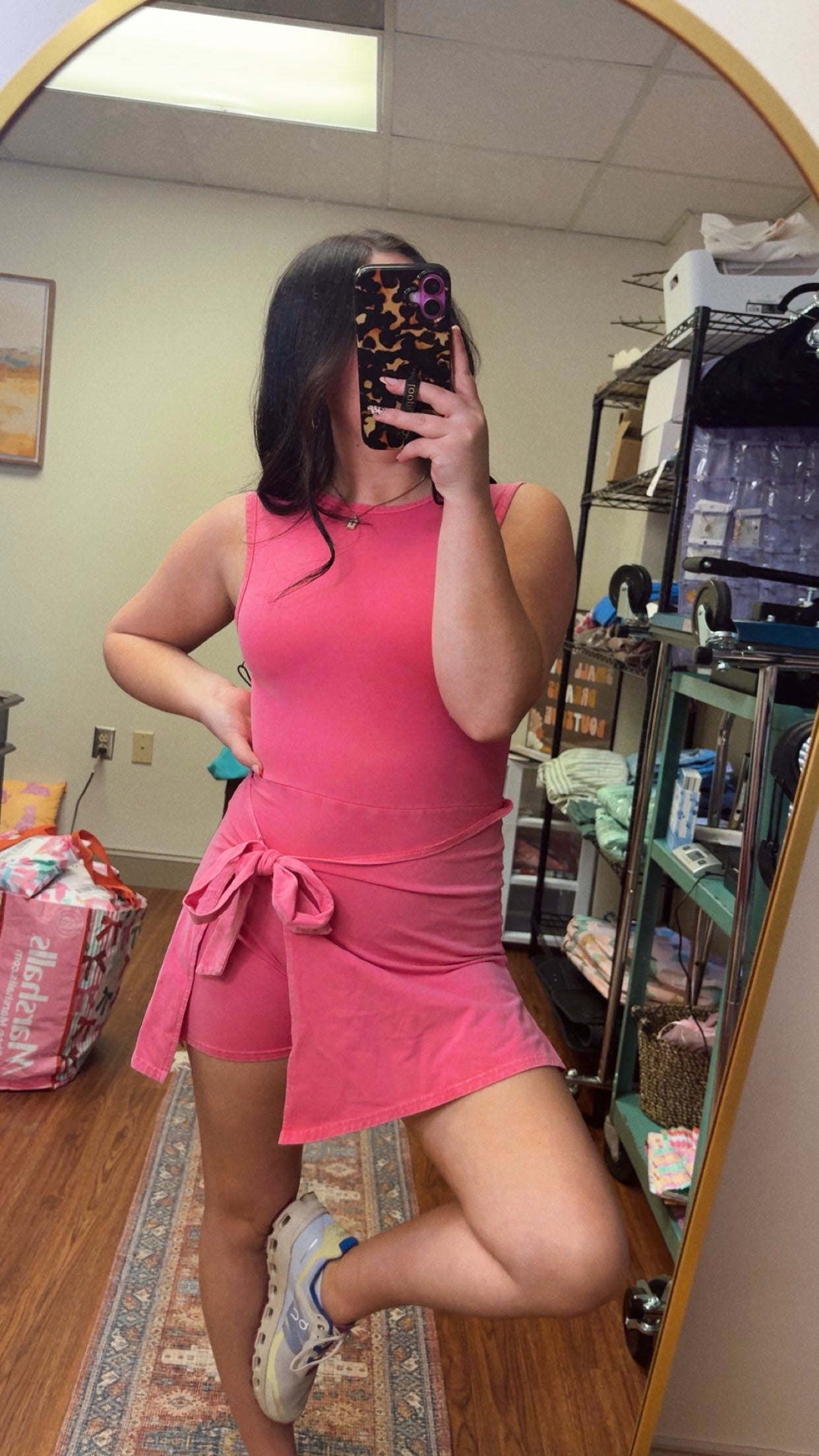 Wrap Up Romper- Pink