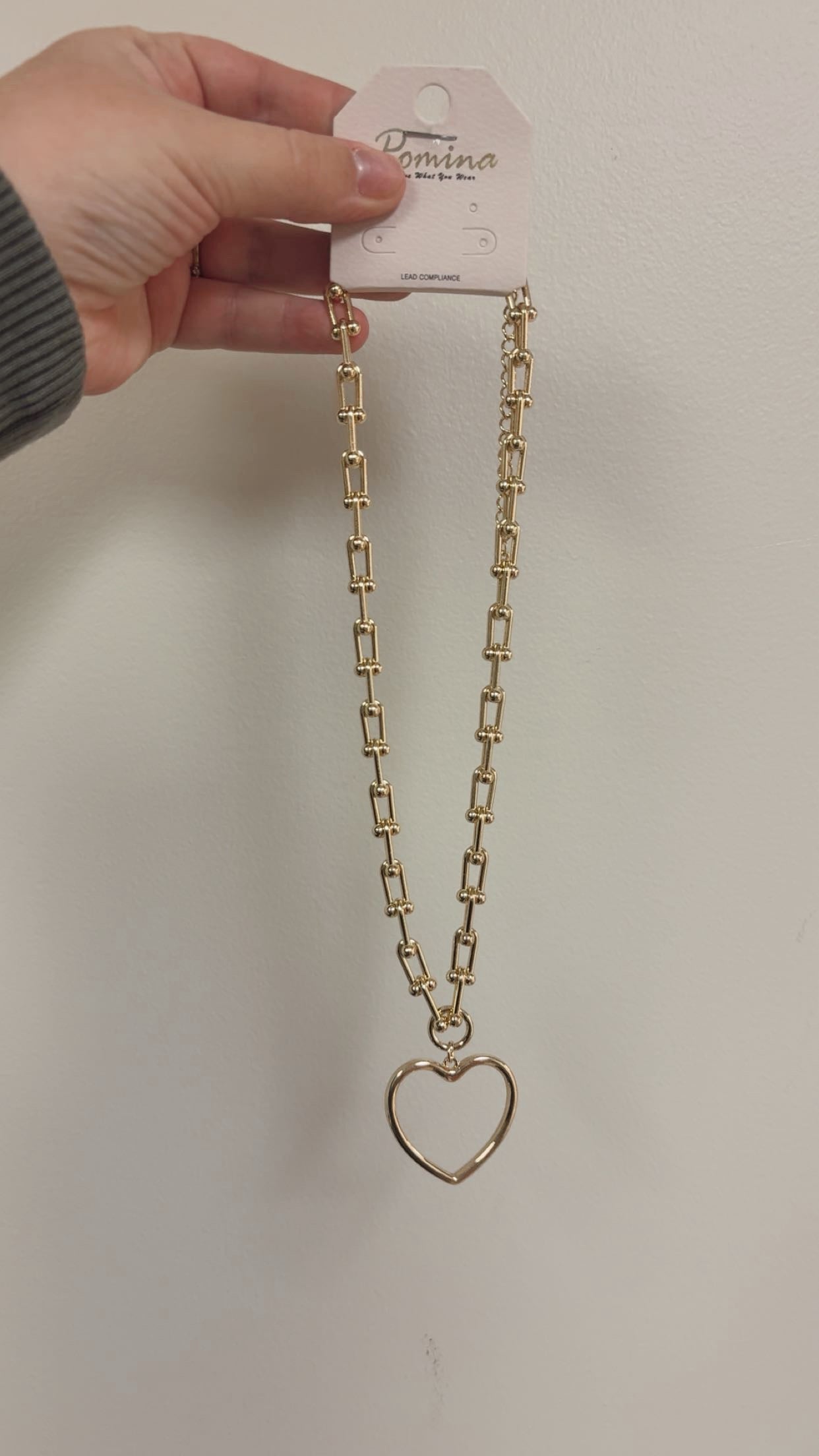 Heart Chain Necklace