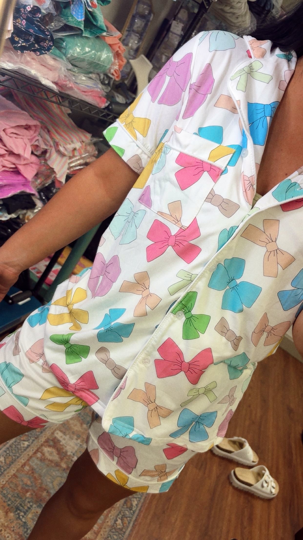 All About Bows Pajama Set