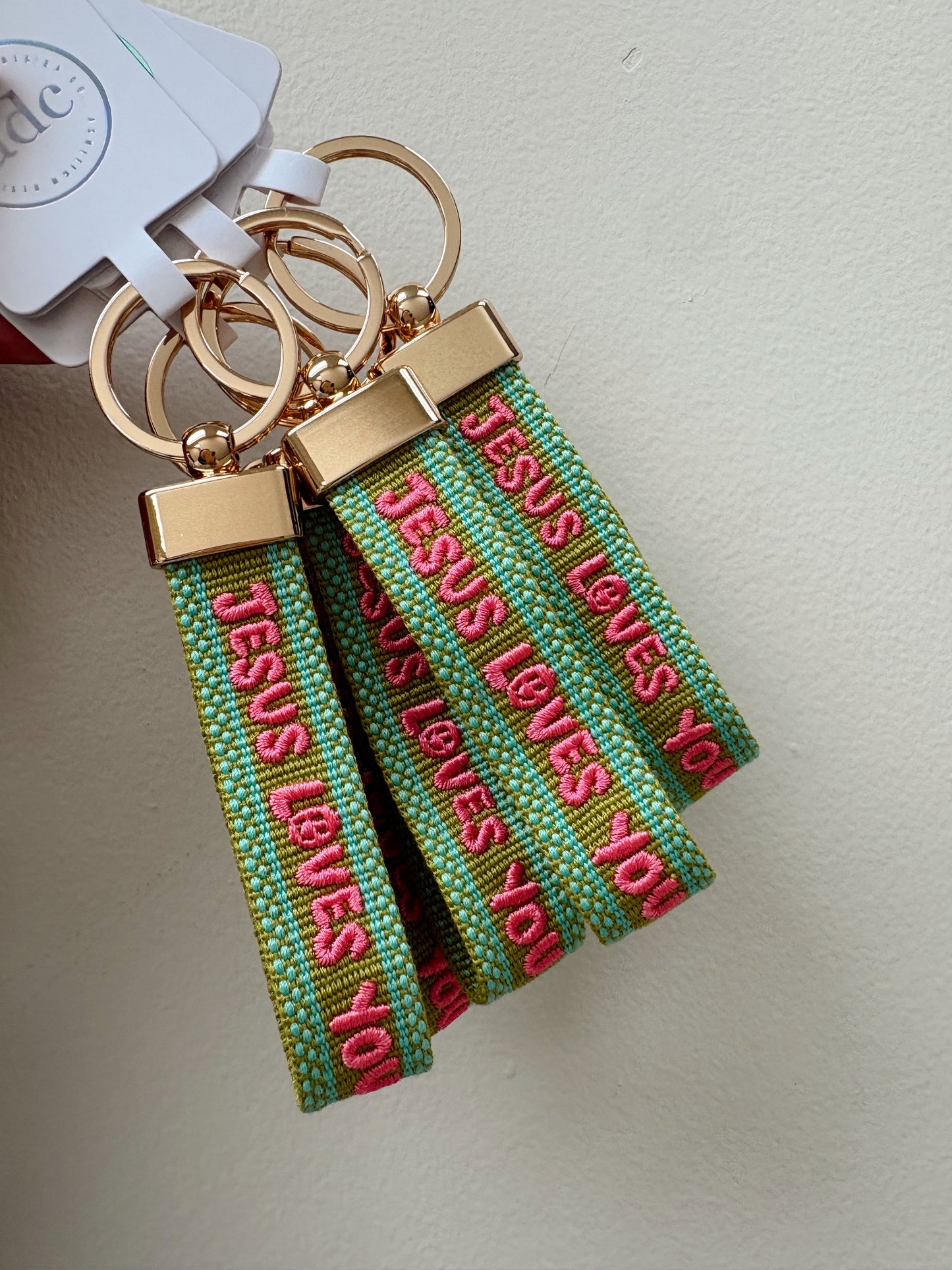 Jesus Loves You Keychain