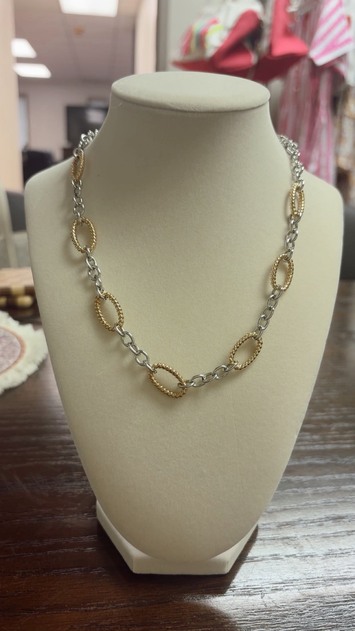 Mixed Metal Necklace
