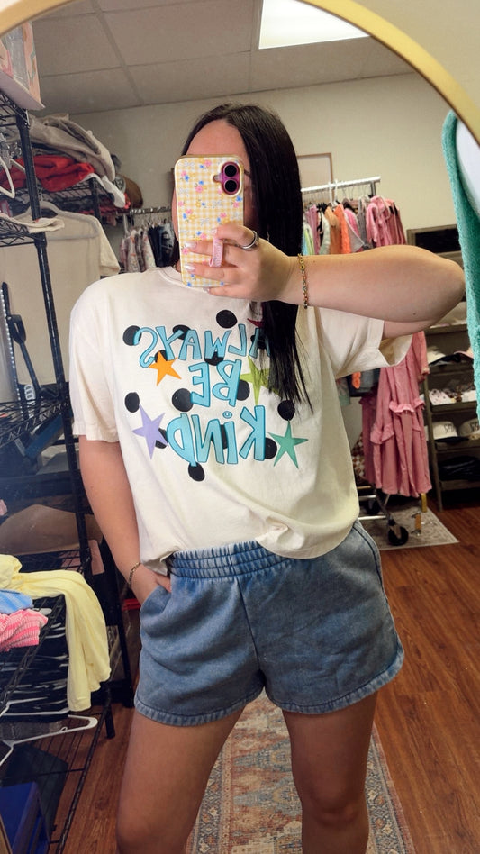 Love To Lounge Shorts - Dusty Blue