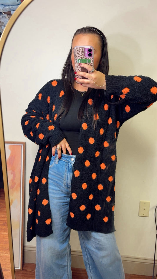 Cloud Cardigan - Polka Dot