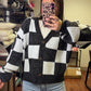 Checker Dreams Cardigan