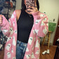 Cloud Cardigan- Pink Ghost