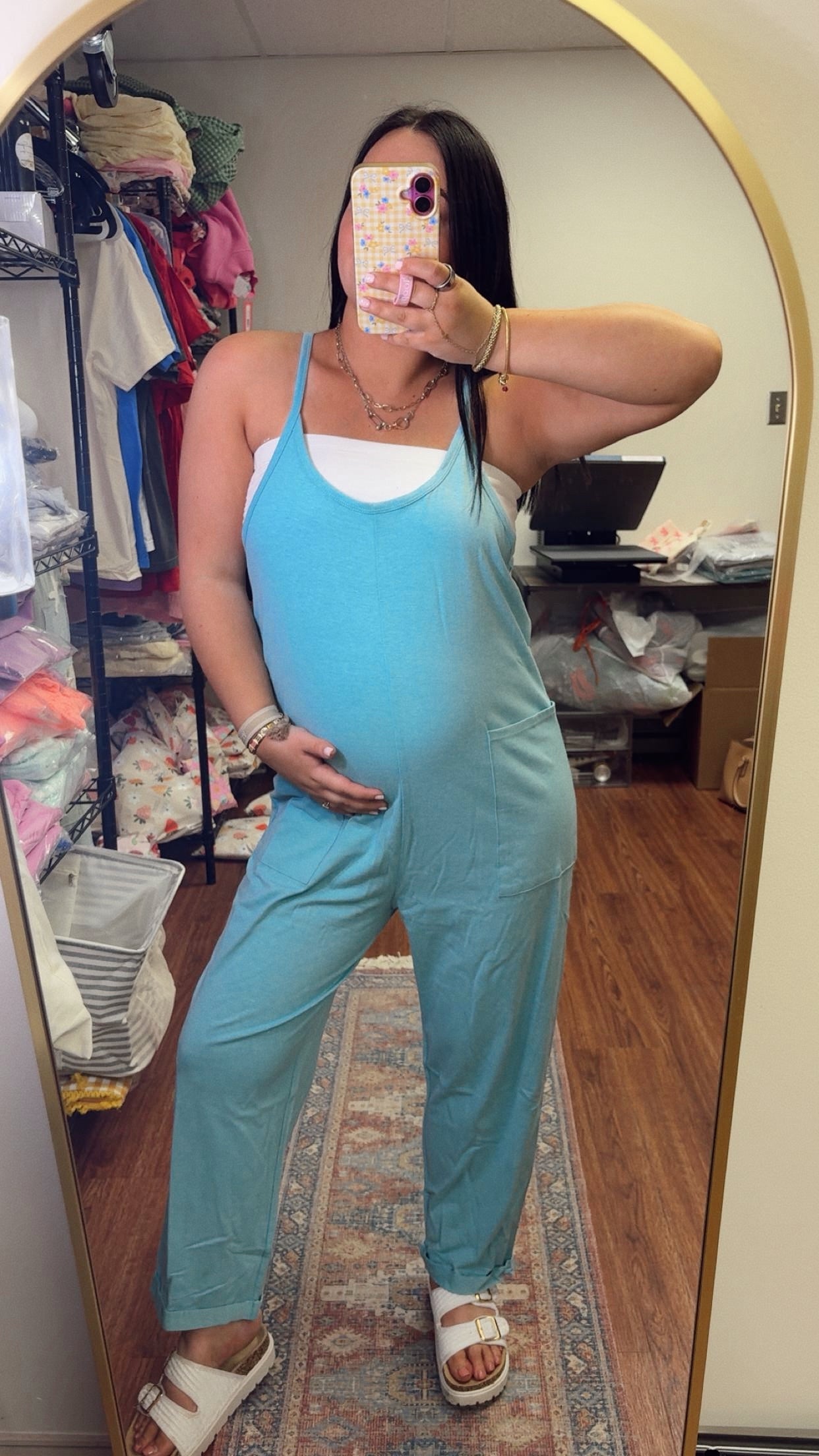 Everyday Jumpsuit - Heather Teal
