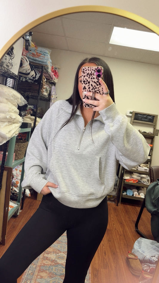 Luxe Scuba Quarter Zip